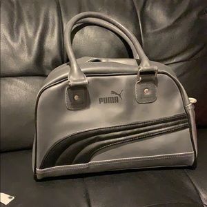 Bowling style Puma purse